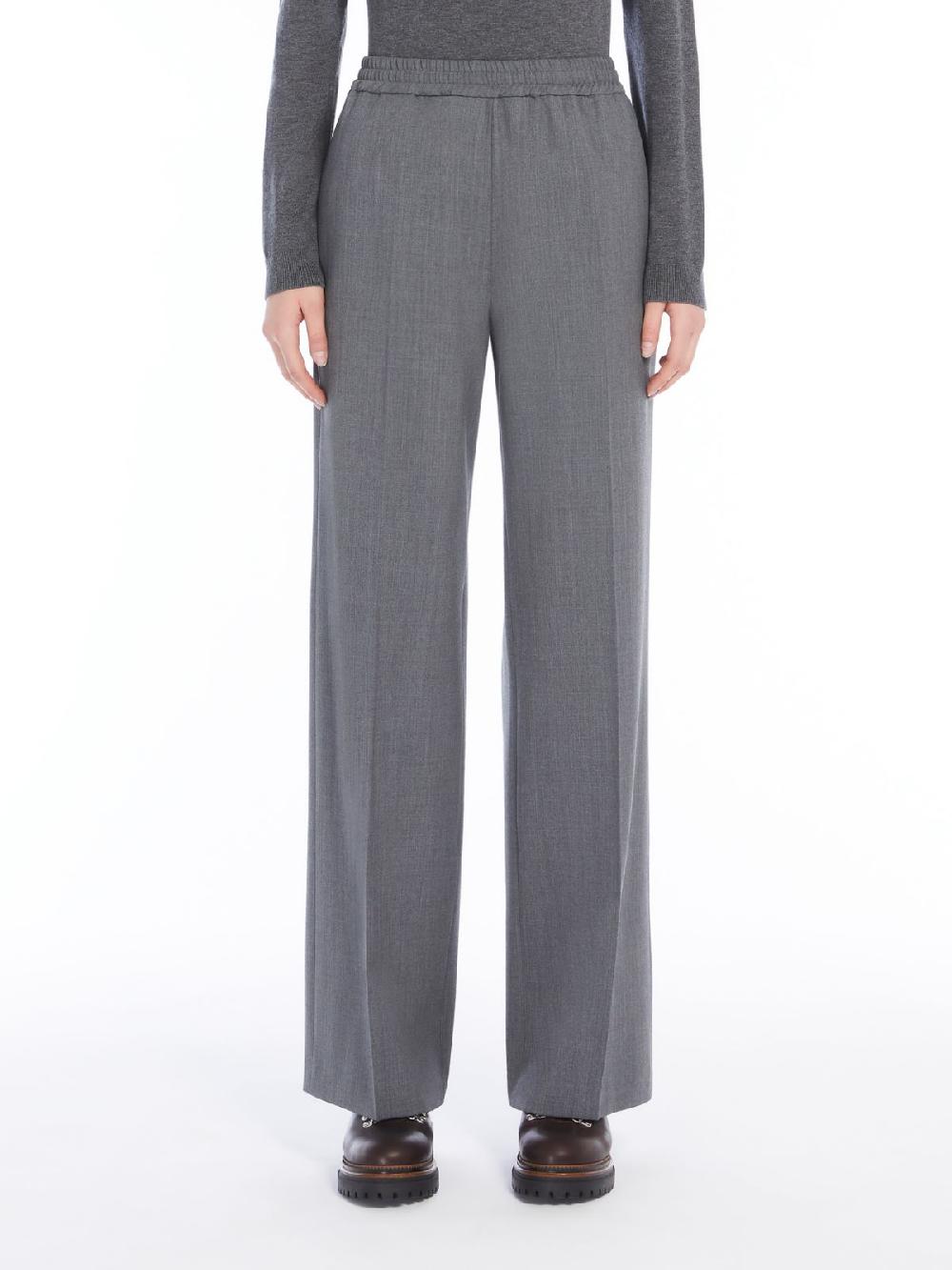 Weekend Pantalone in gabardina di lana Presa