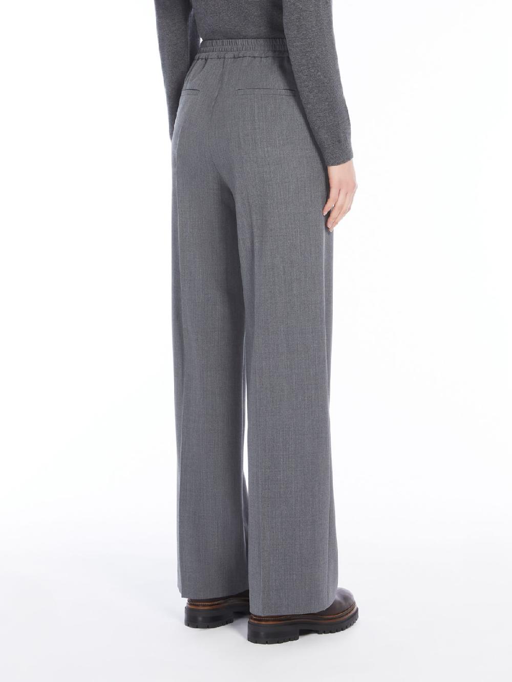 Weekend Pantalone in gabardina di lana Presa