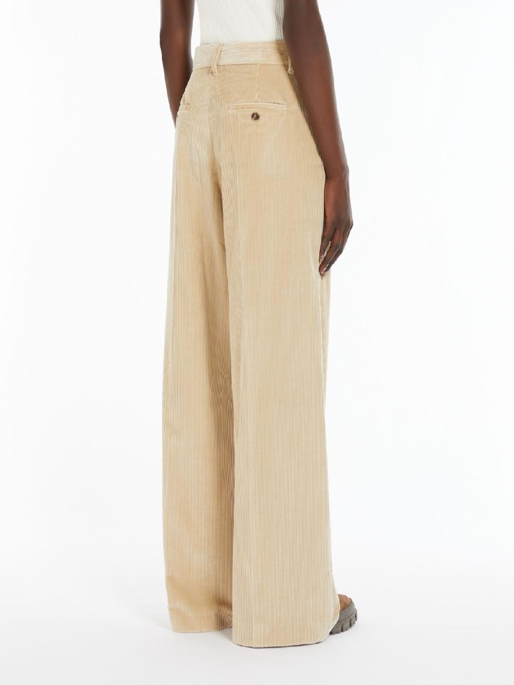 Weekend Pantalone wide leg in velluto Outlet