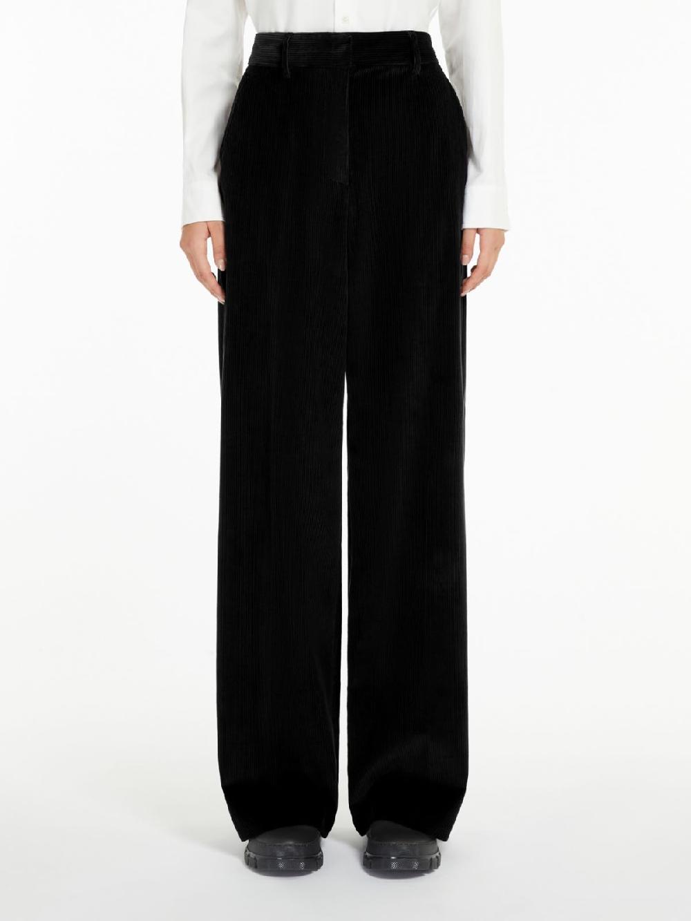 Weekend Pantalone wide leg in velluto Saldi