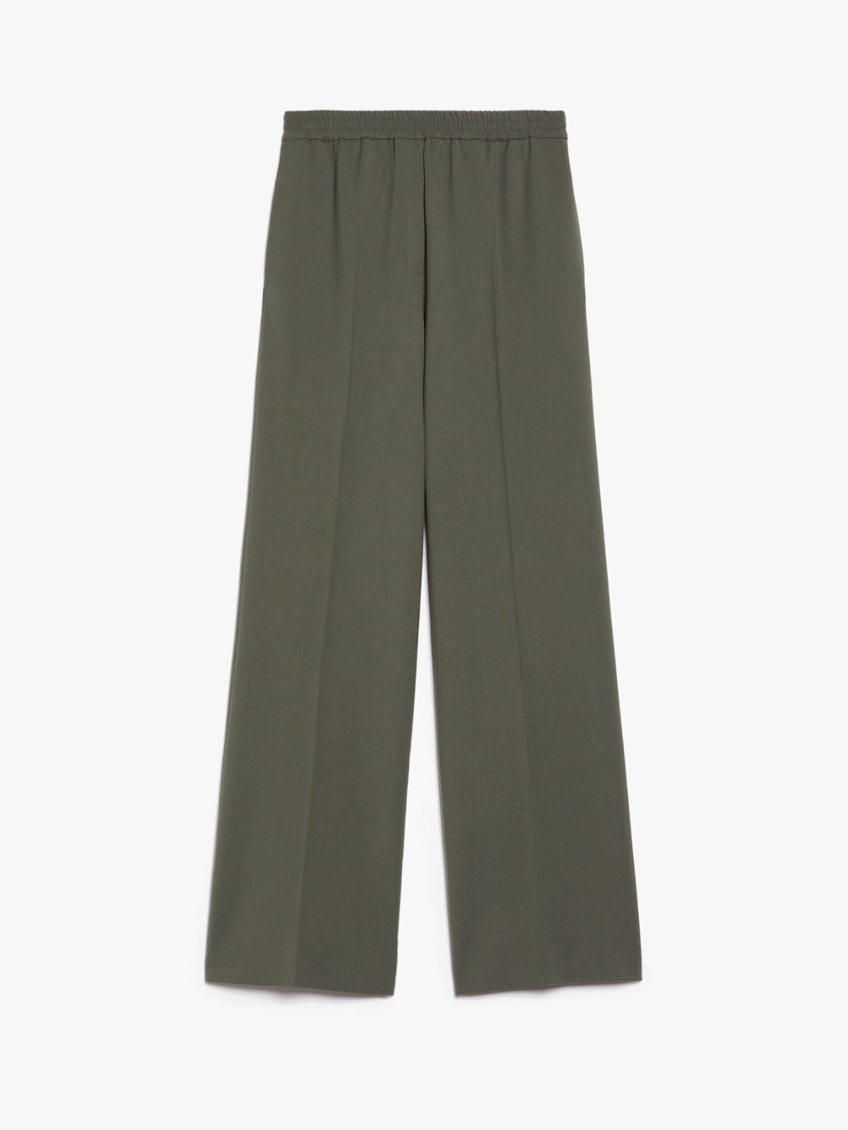 Weekend Pantalone in gabardina di lana Offerte