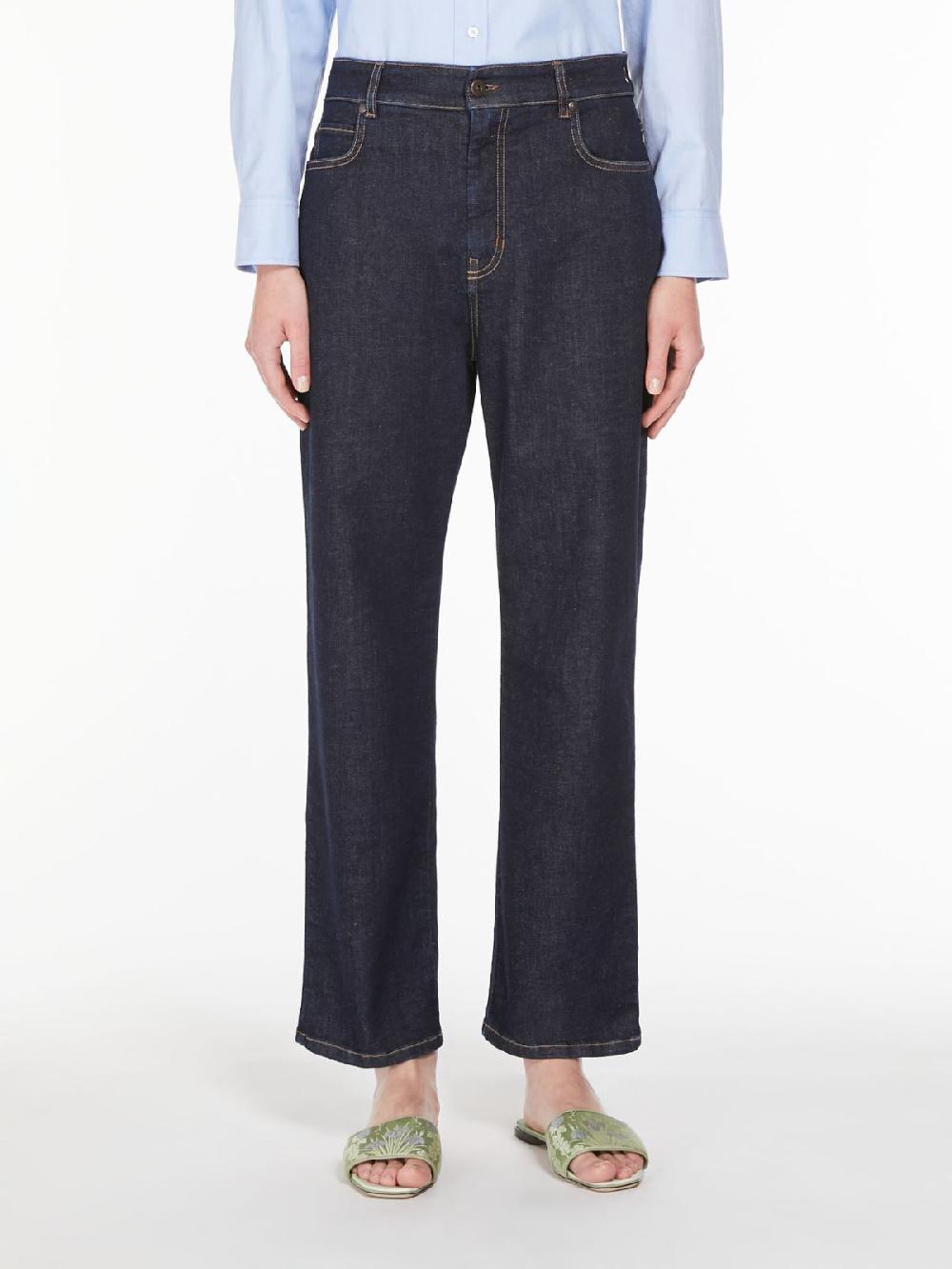 Weekend Jeans alla caviglia in denim Saldi Di Fabbrica