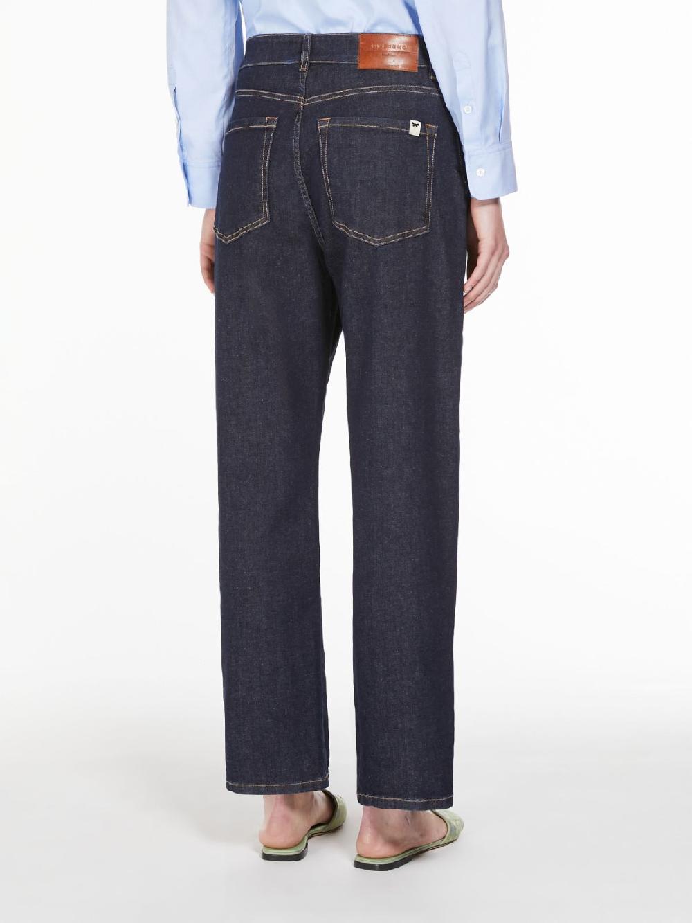 Weekend Jeans alla caviglia in denim Saldi Di Fabbrica