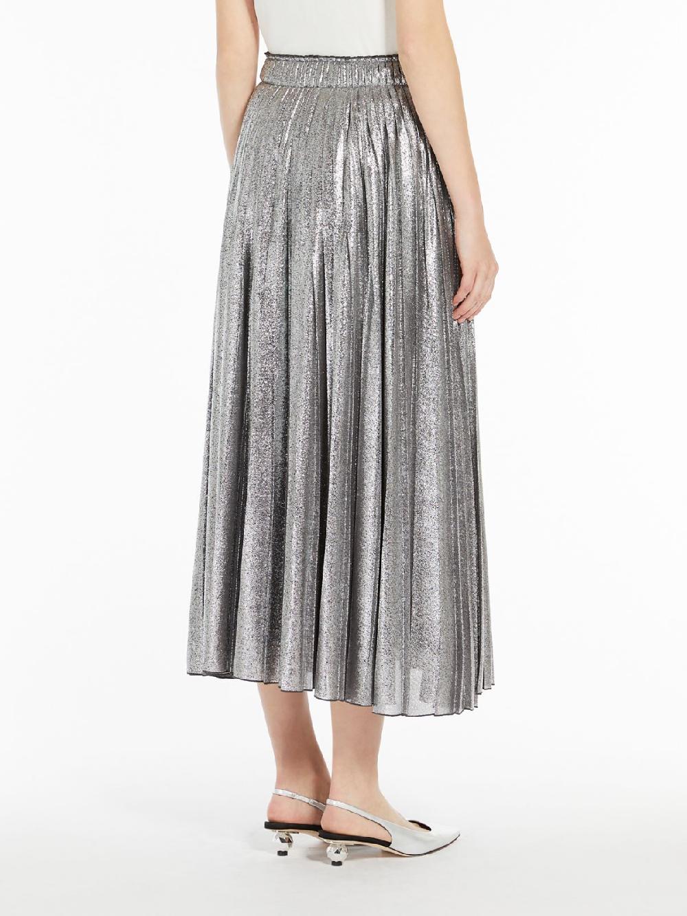 Weekend Gonna lunga in georgette laminata Negozio