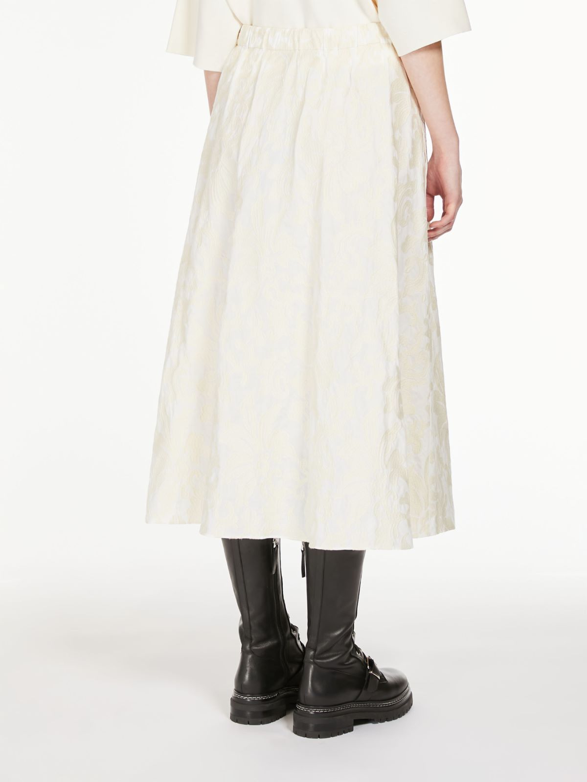 Weekend Gonna ampia in cotone ricamato Moda