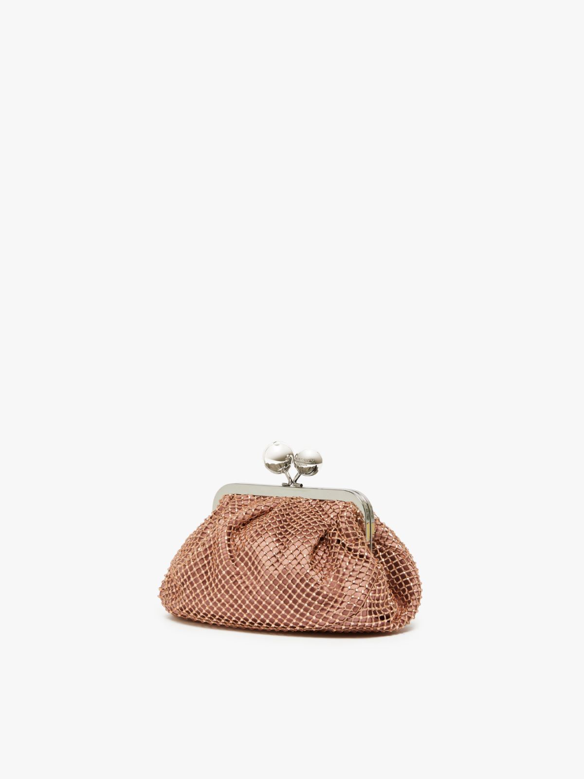 Weekend Pasticcino Bag Small in rete e strass Nuova