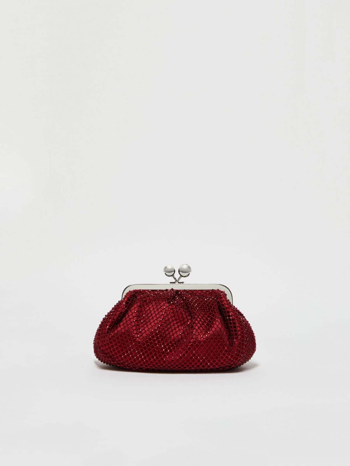 Weekend Pasticcino Bag Small in rete e strass Moda