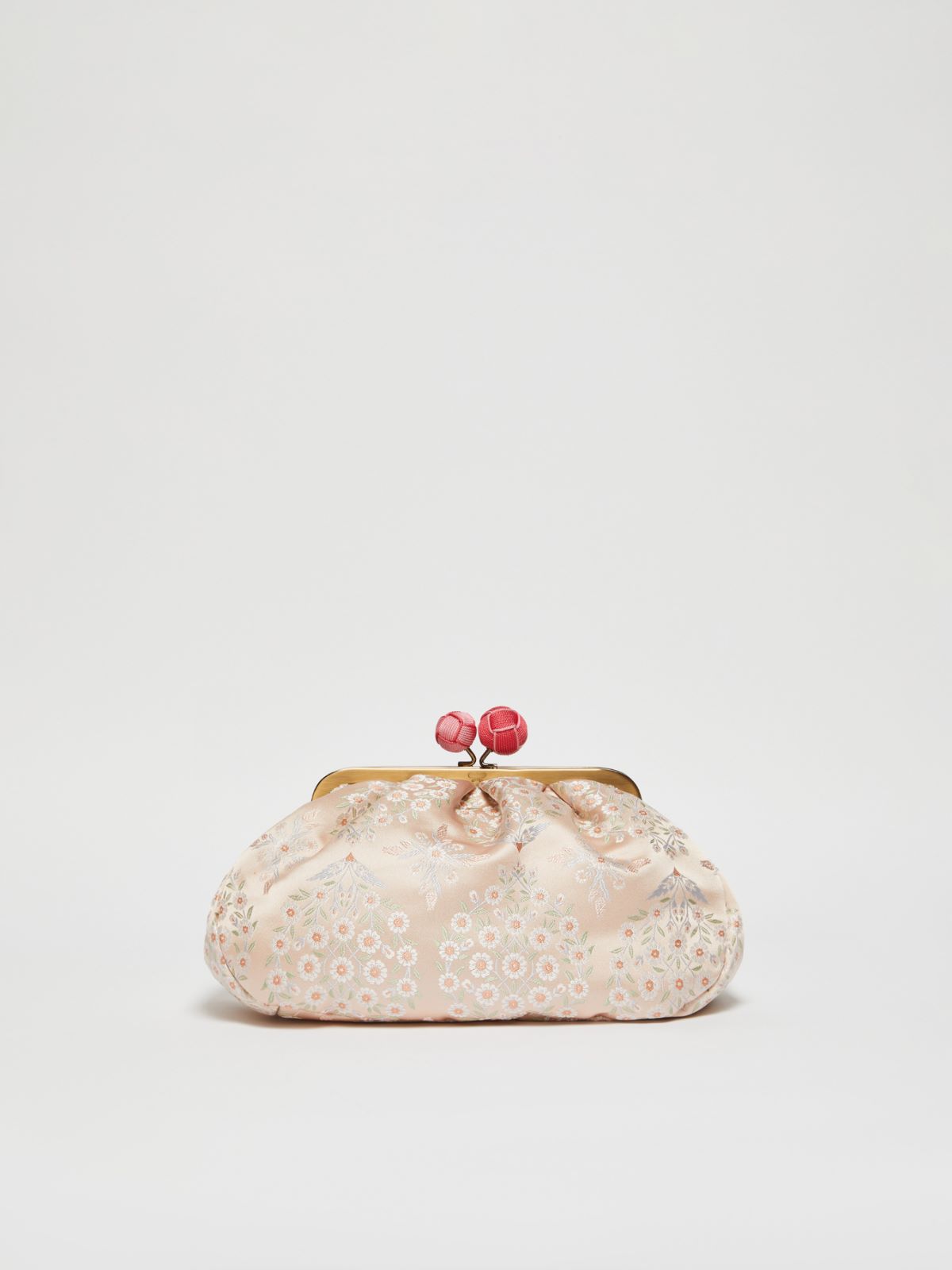 Weekend Pasticcino Bag Medium in seta jacquard In Linea