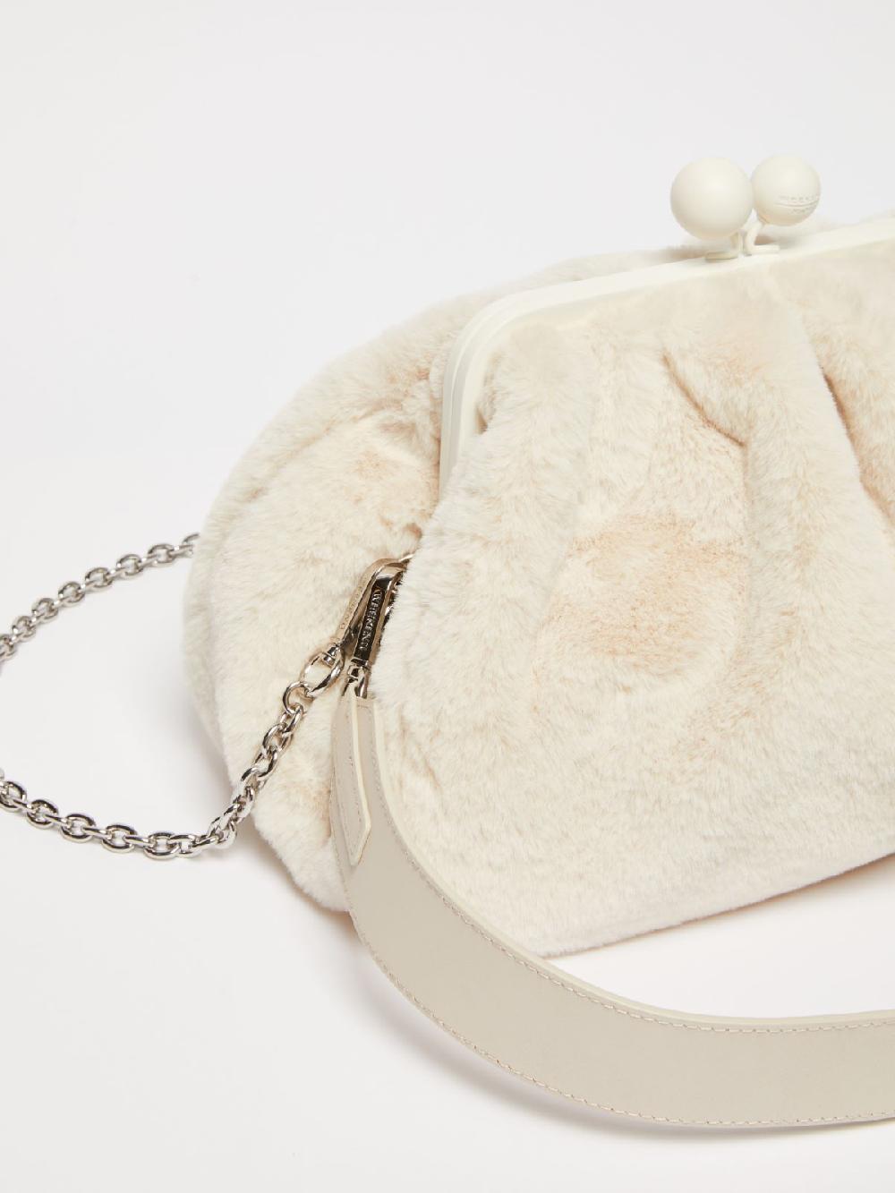 Weekend Pasticcino Bag Medium in tessuto extra soft furry Qualità