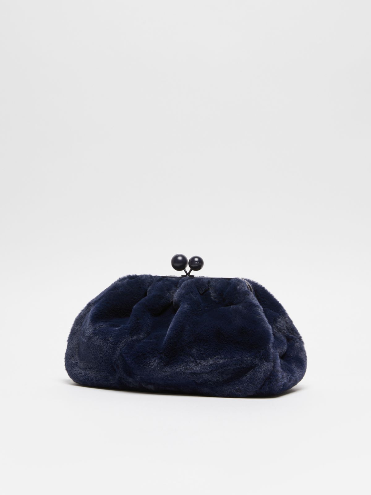 Weekend Pasticcino Bag Medium in tessuto extra soft furry Vendita