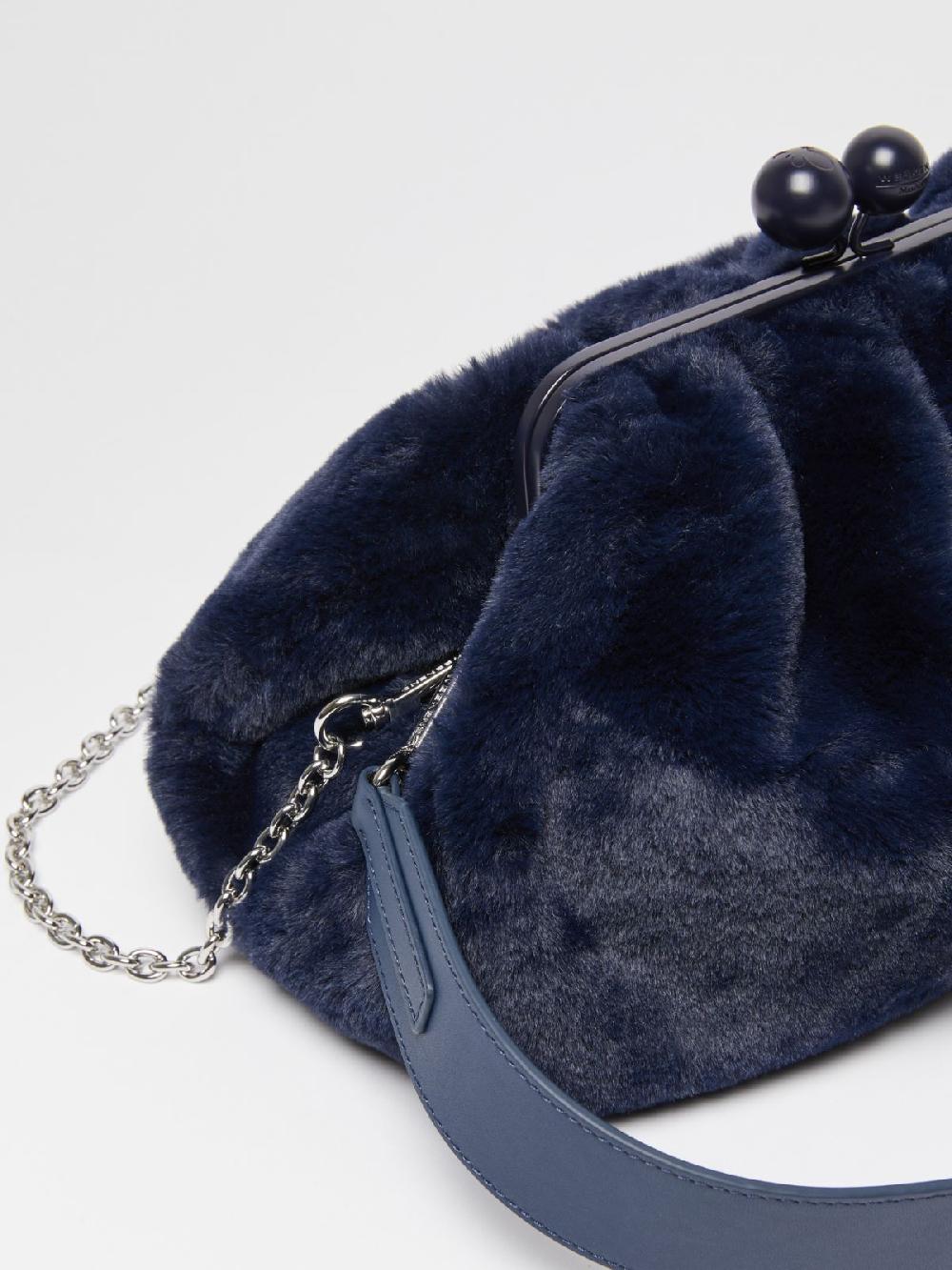 Weekend Pasticcino Bag Medium in tessuto extra soft furry Vendita