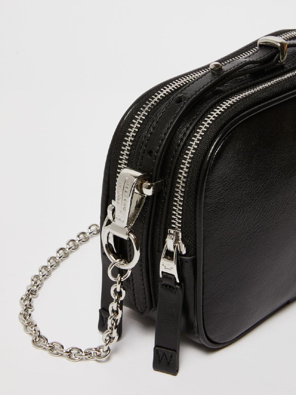 Weekend Mini bag in nappa lucida Pezzi Unici