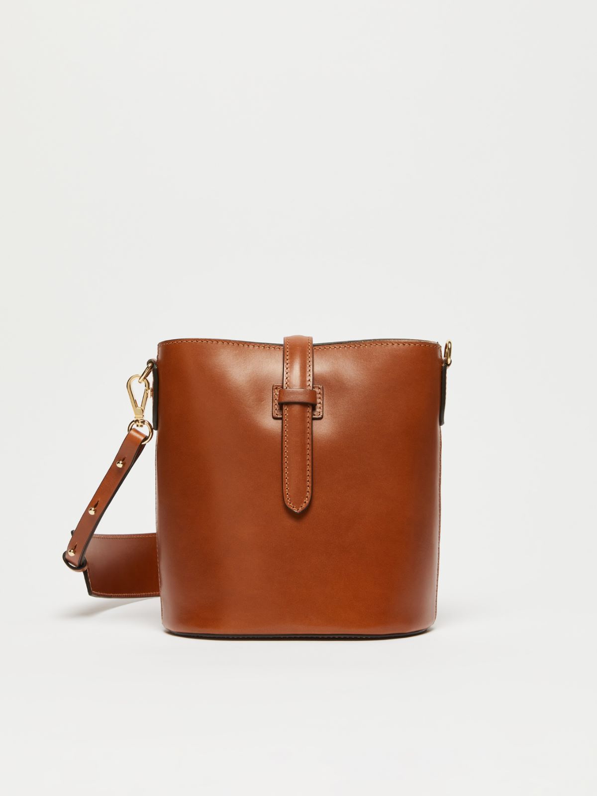 Weekend Borsa a secchiello piccola in cuoio