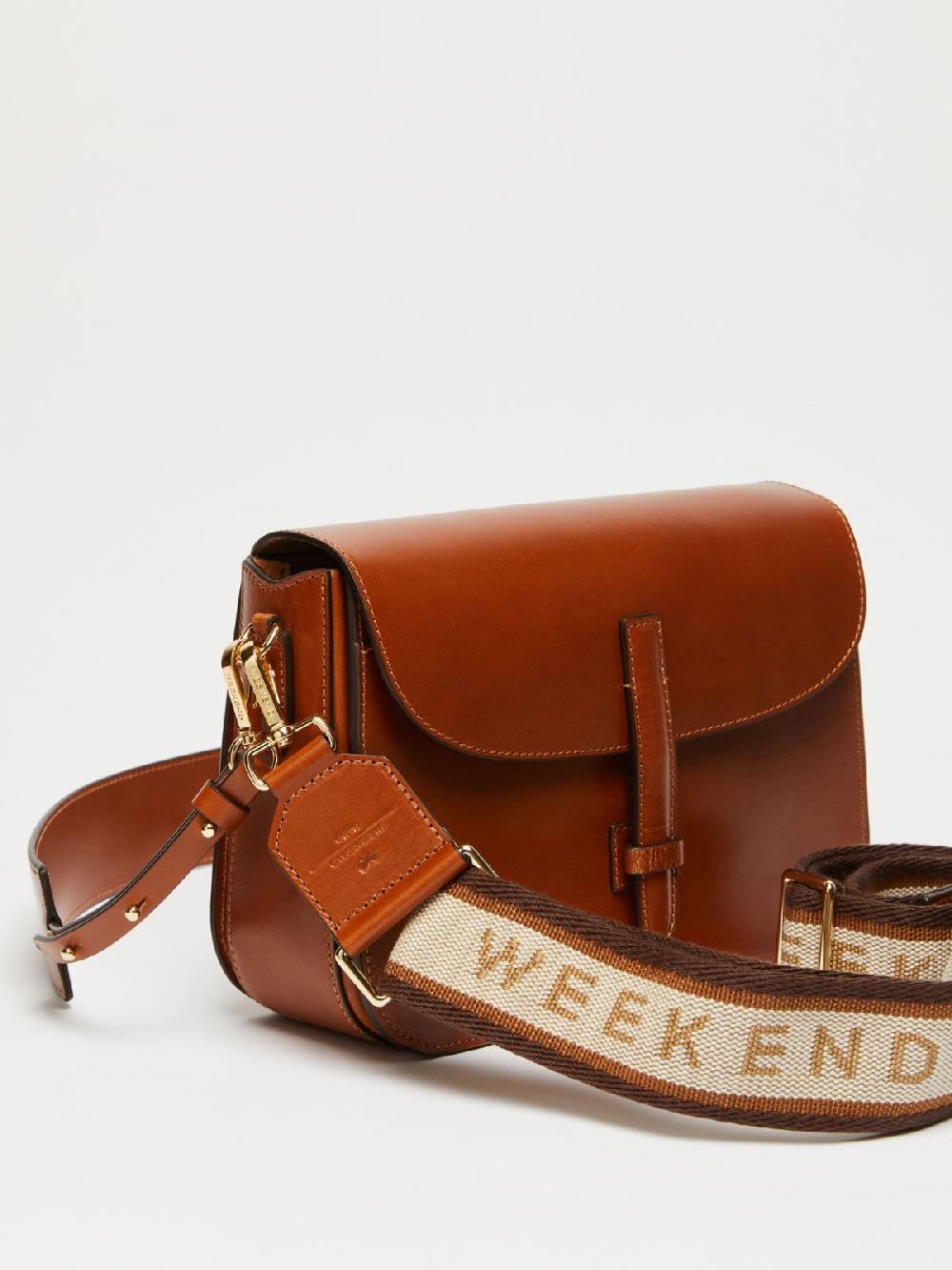 Weekend Borsa a tracolla in cuoio Consegna Veloce