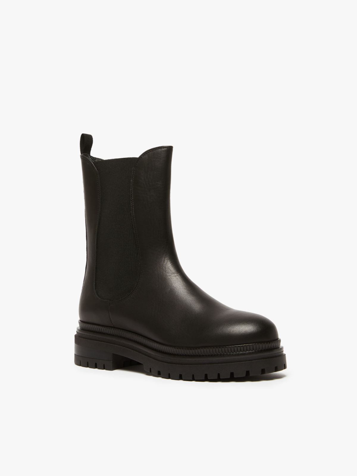 Weekend Ankle boot in pelle semilucida Presa