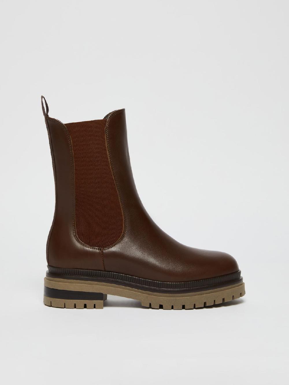 Weekend Ankle boot in pelle semilucida