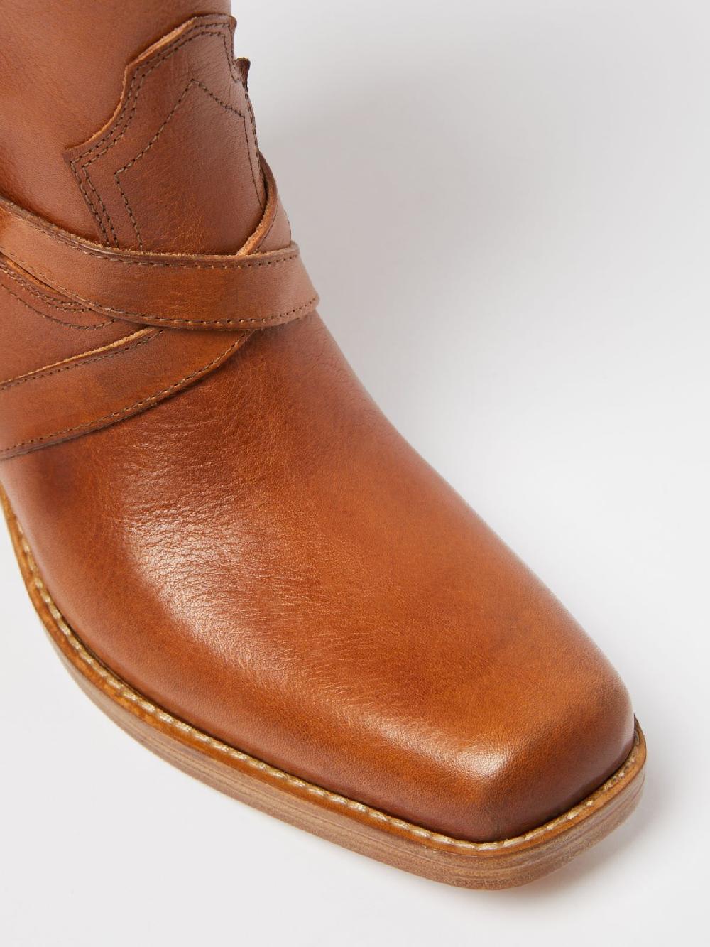 Weekend Stivale in pelle Saldi Di Fabbrica