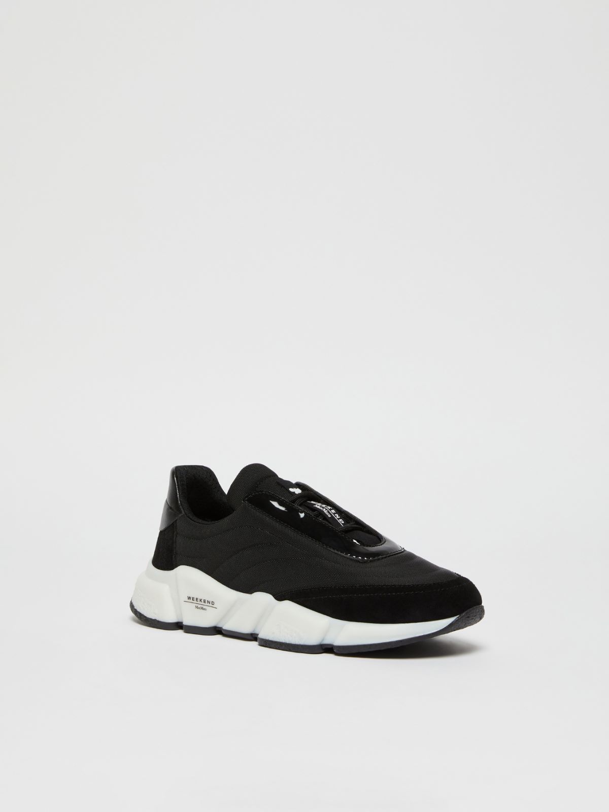 Weekend Running in nylon vernice e pelle Nuova