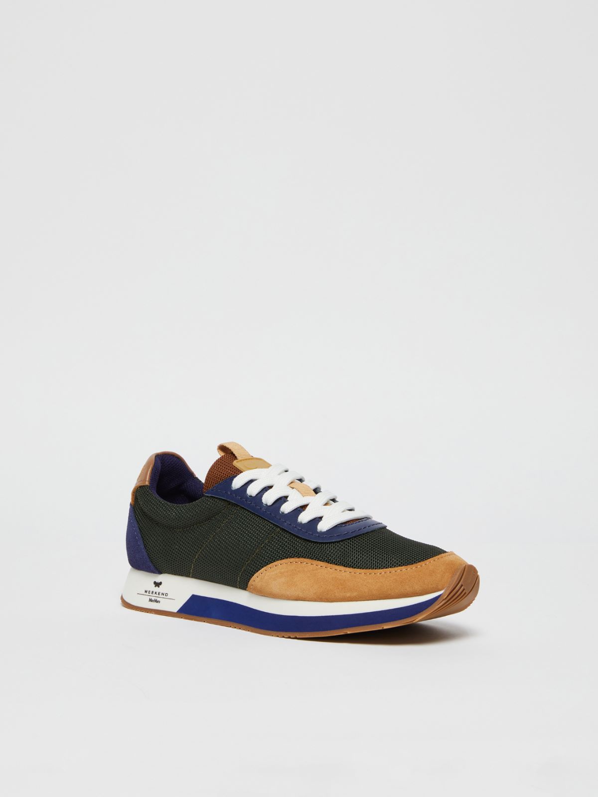 Weekend Sneaker in nylon color block In Linea