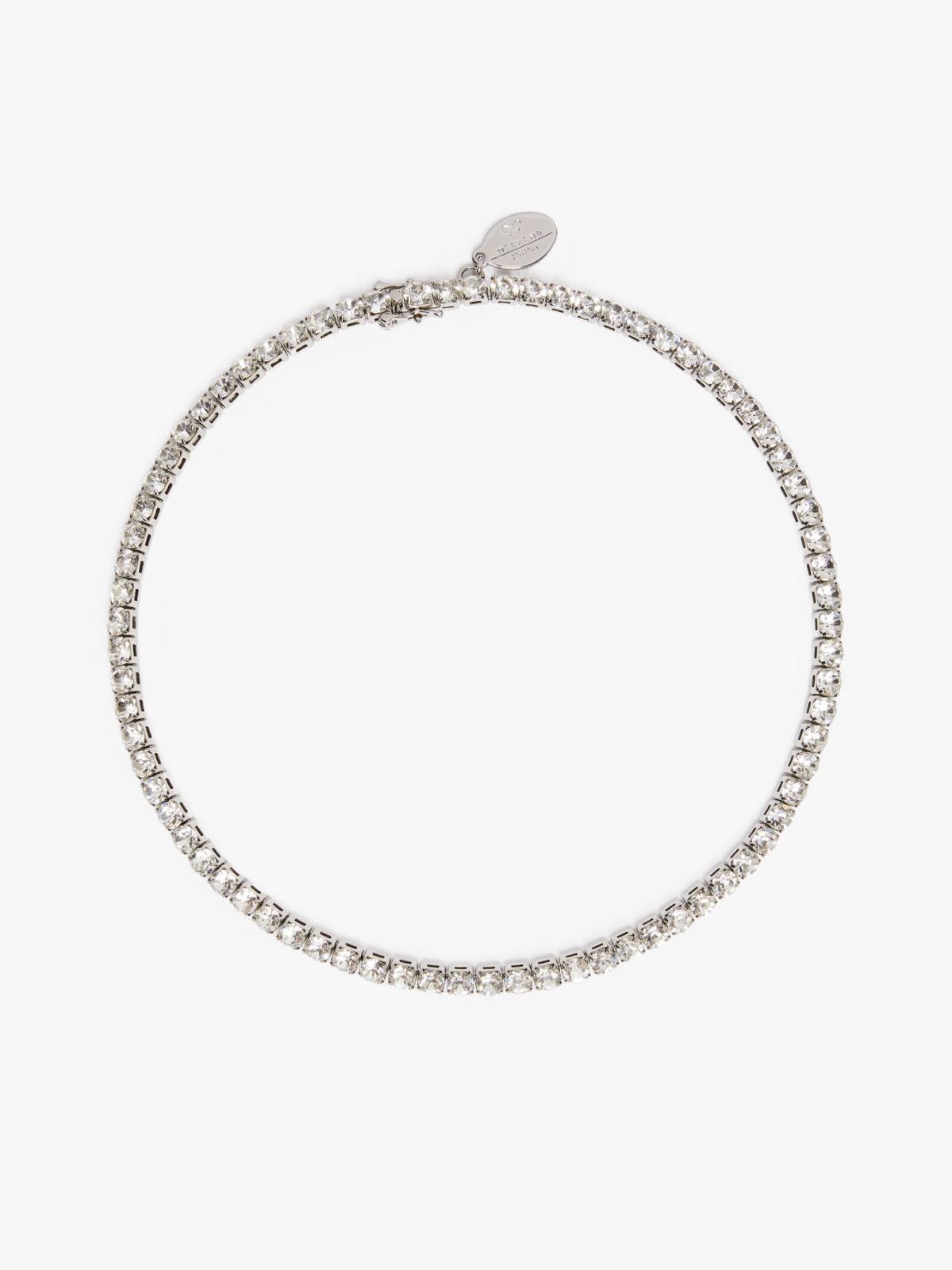 Weekend Collana tennis girocollo con strass