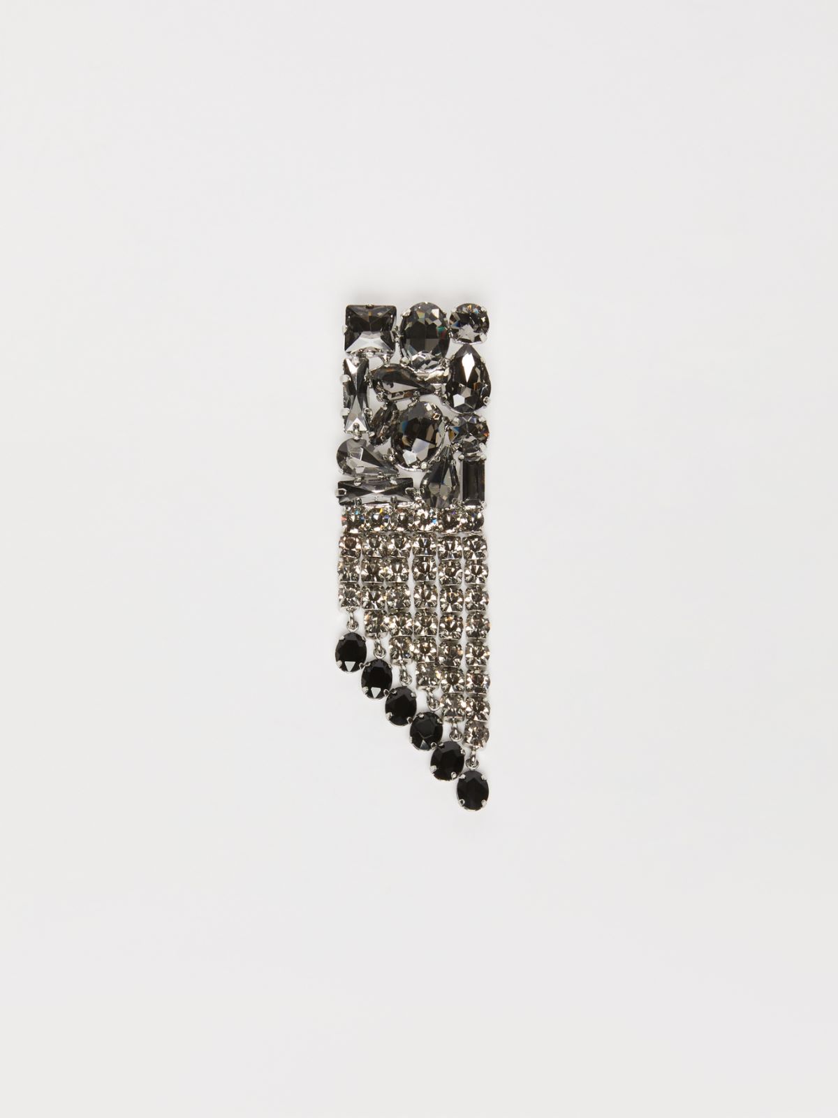 Weekend Spilla in metallo e strass