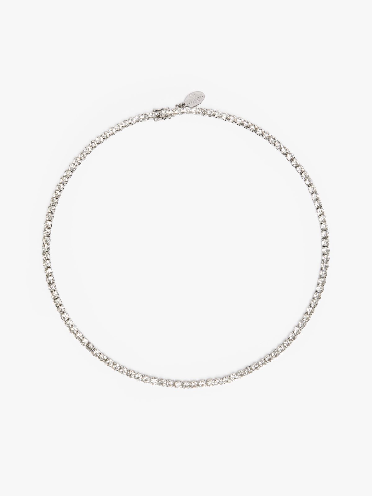 Weekend Collana tennis con strass