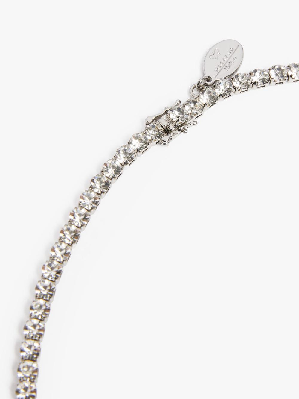 Weekend Collana tennis con strass Sottocosto
