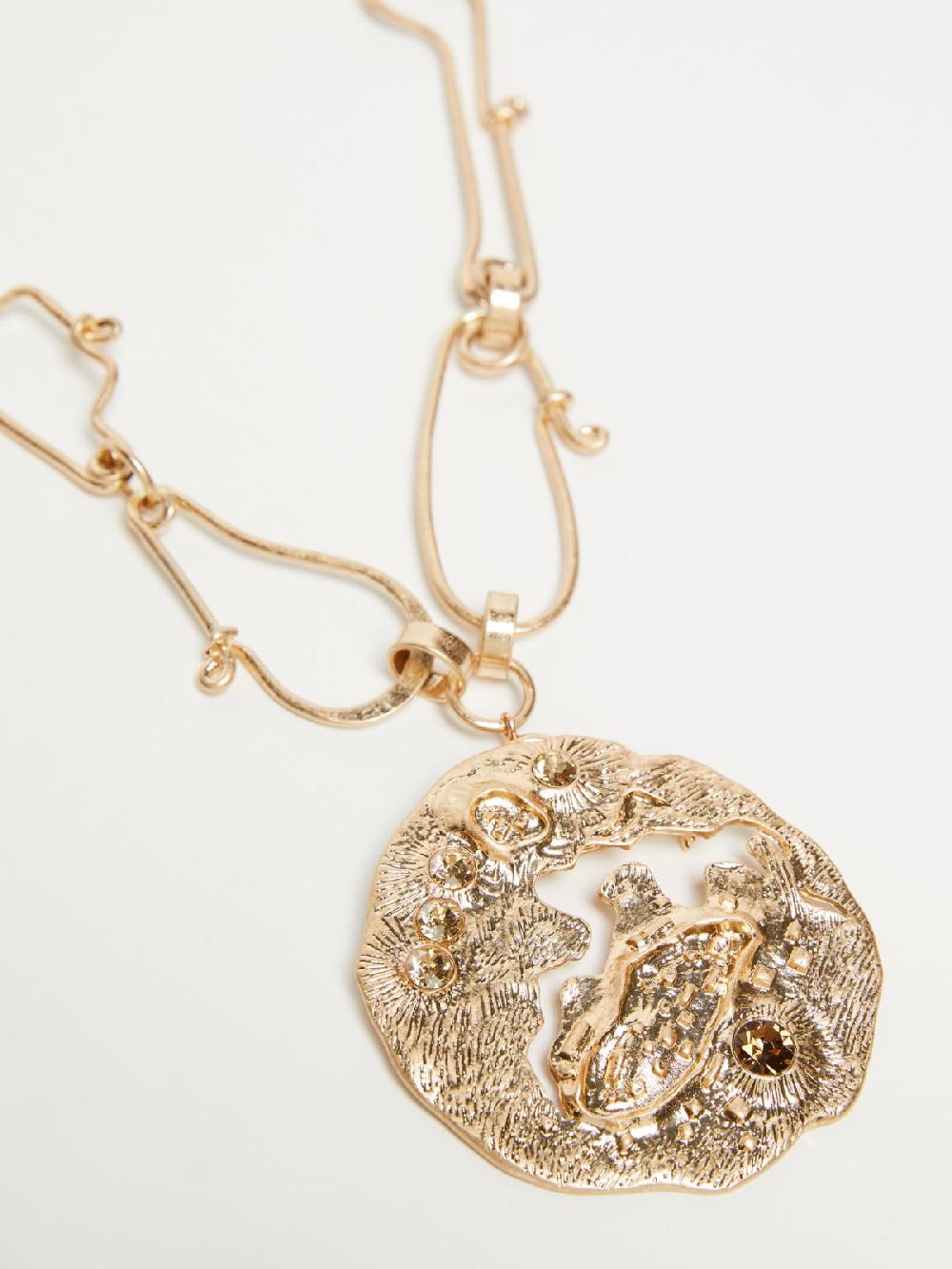 Weekend Collana in metallo con spilla Vendite Flash