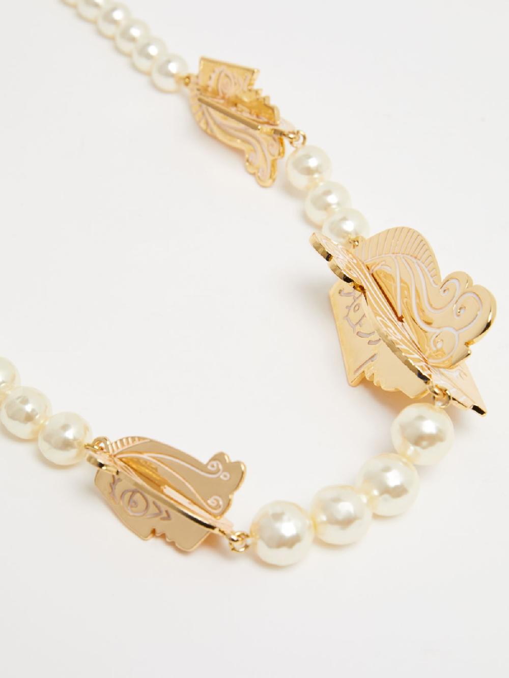 Weekend Collana cubista con perle Negozio