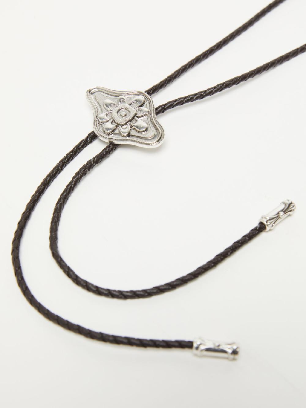 Weekend Collana bolo in tessuto spalmato Nuova
