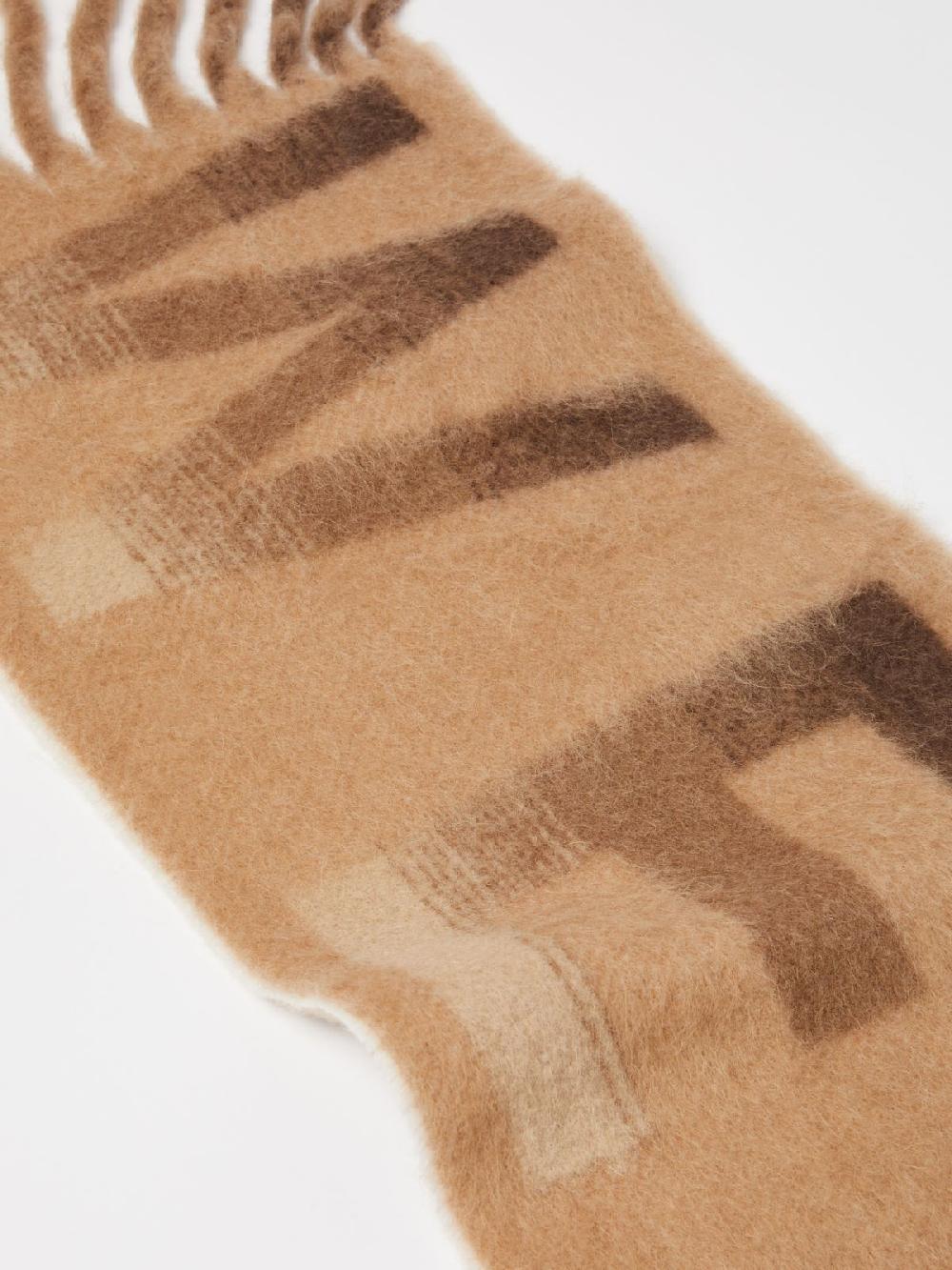 Weekend Sciarpa in mista alpaca jacquard Vendita