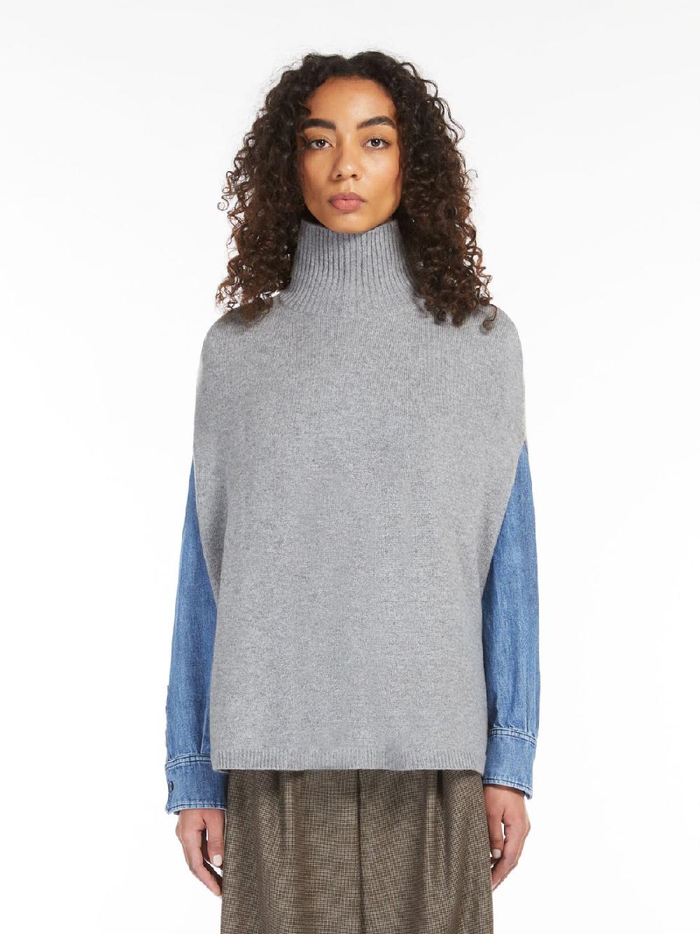 Weekend Poncho dolcevita in cachemire Online