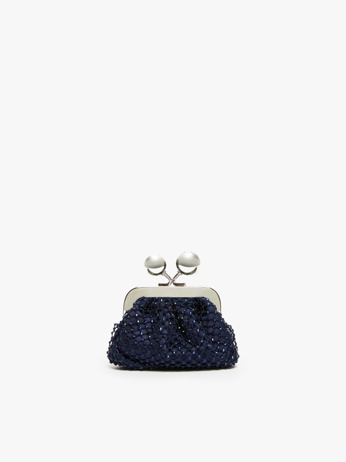 Weekend Pasticcino Bag Nano in raso con strass Vendite Flash