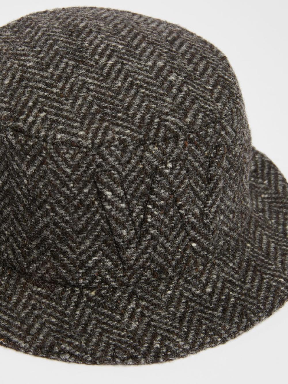 Weekend Cappello in tweed con logo Spedizione Gratuita