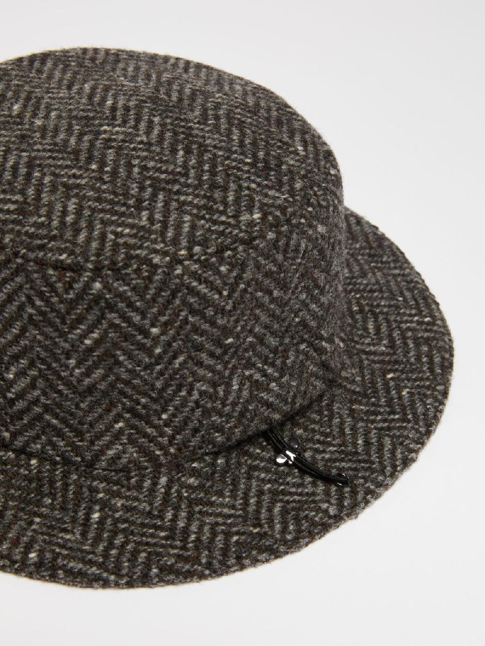 Weekend Cappello in tweed con logo Spedizione Gratuita