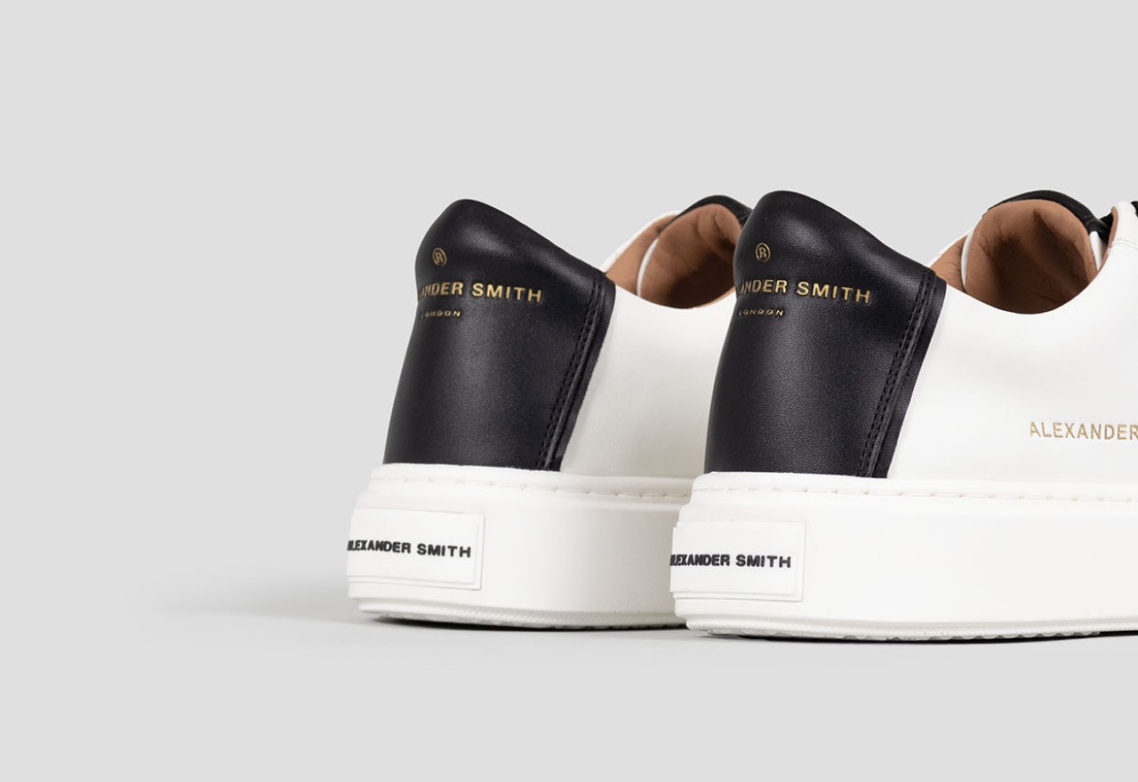 Alexander Smith LONDON MAN WHITE BLACK Vendite Flash