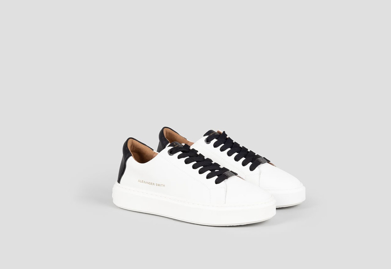 Alexander Smith LONDON MAN WHITE BLACK Vendite Flash