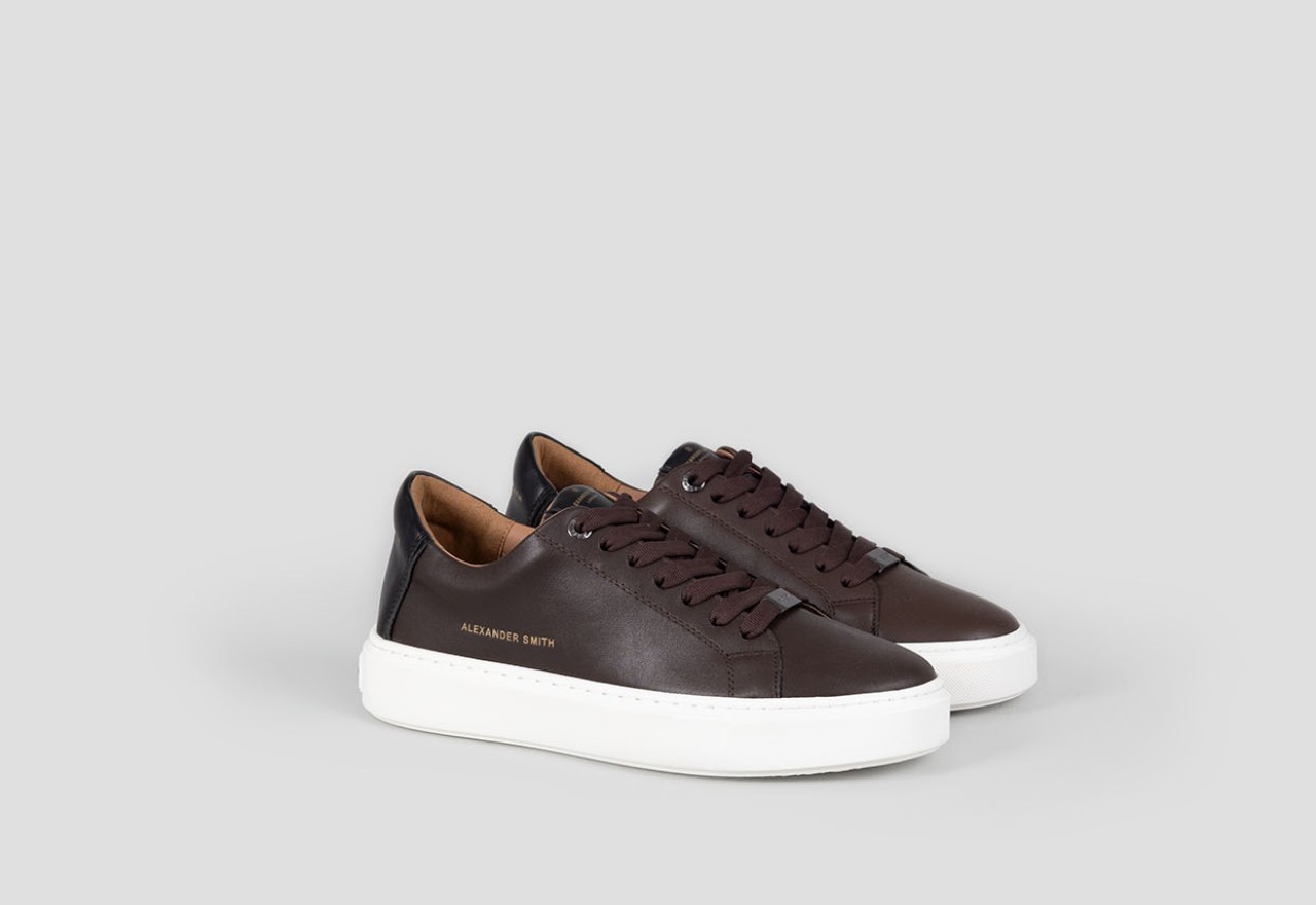 Alexander Smith LONDON MAN DARK BROWN In Saldo