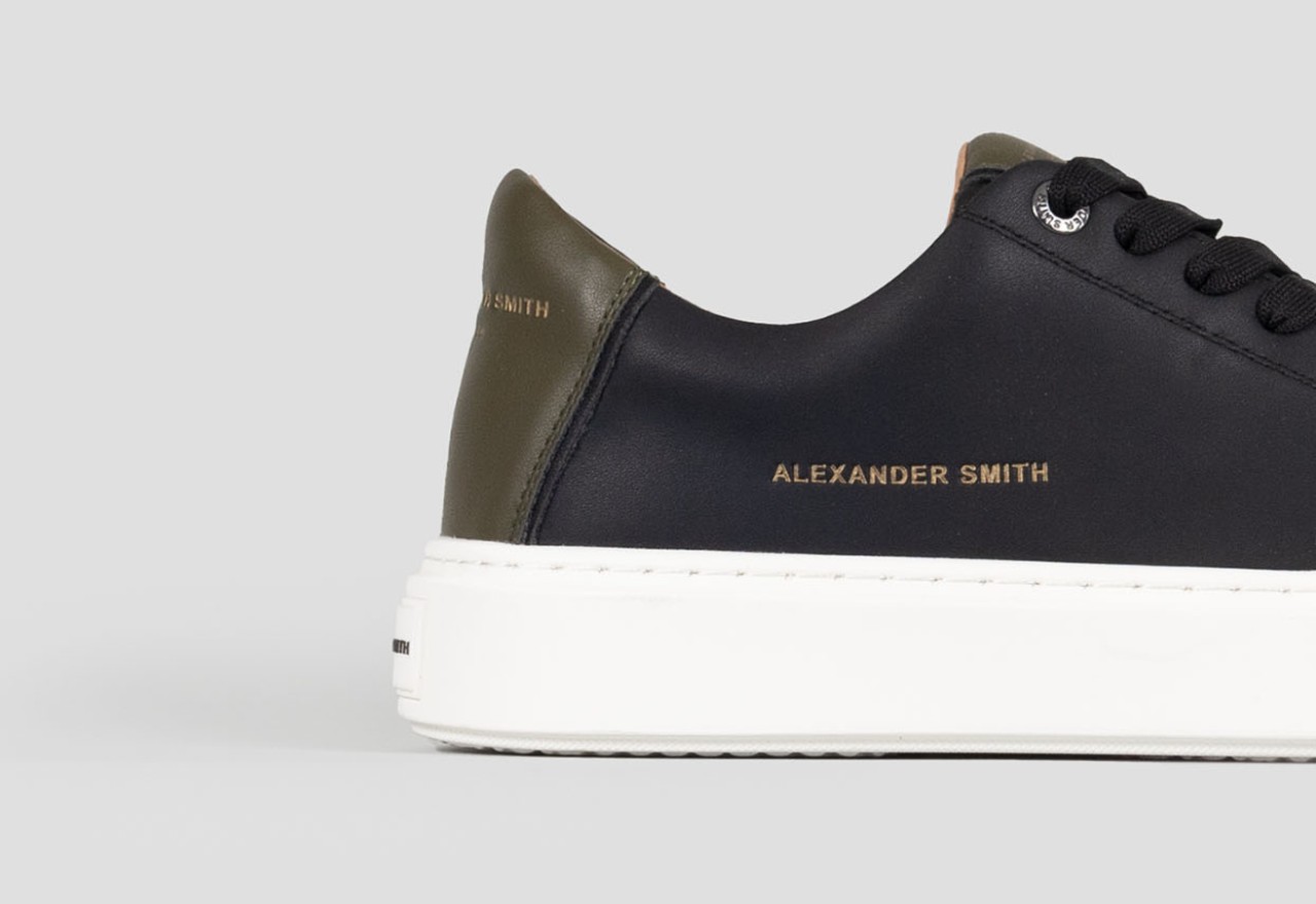 Alexander Smith LONDON MAN BLACK MILITARY Moda