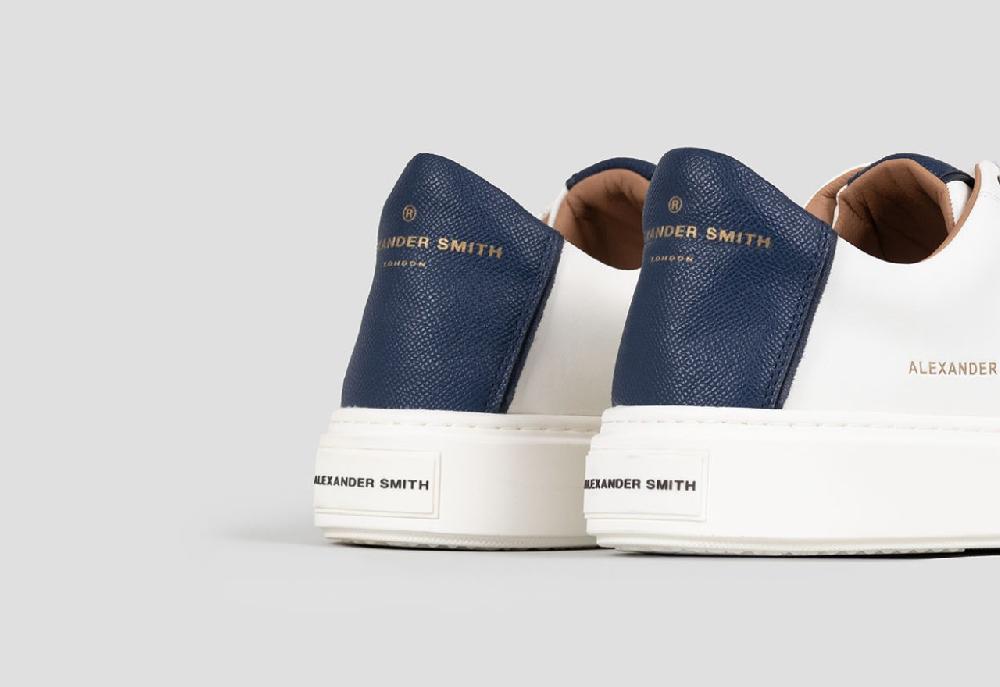 Alexander Smith LONDON MAN WHITE BLUE Italy