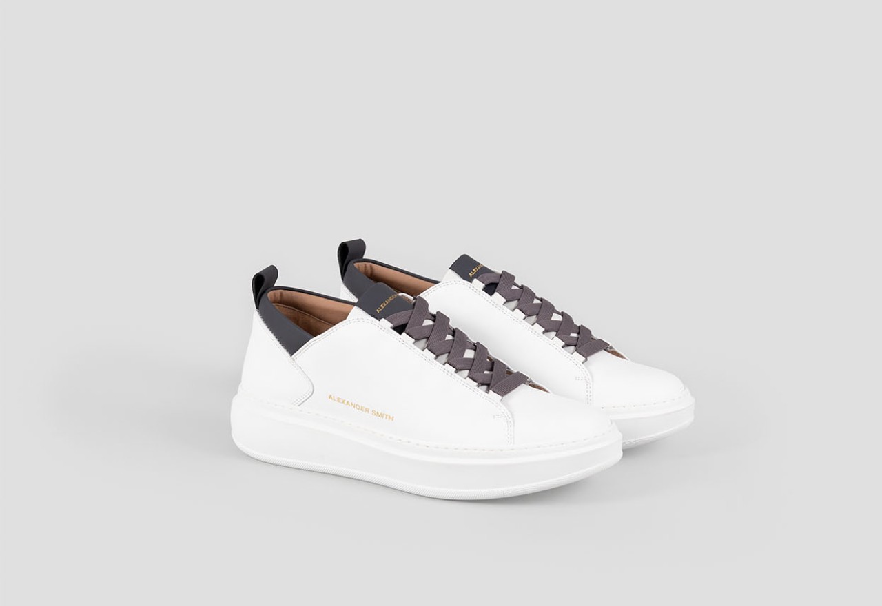 Alexander Smith WEMBLEY MAN WHITE DARK GREY Promozione