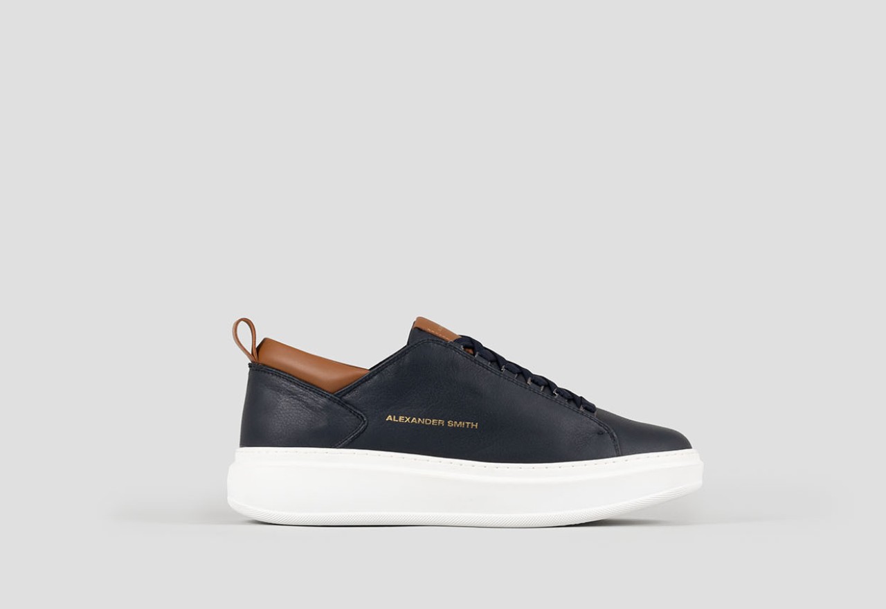 Alexander Smith WEMBLEY MAN BLUE DARK COGNAC