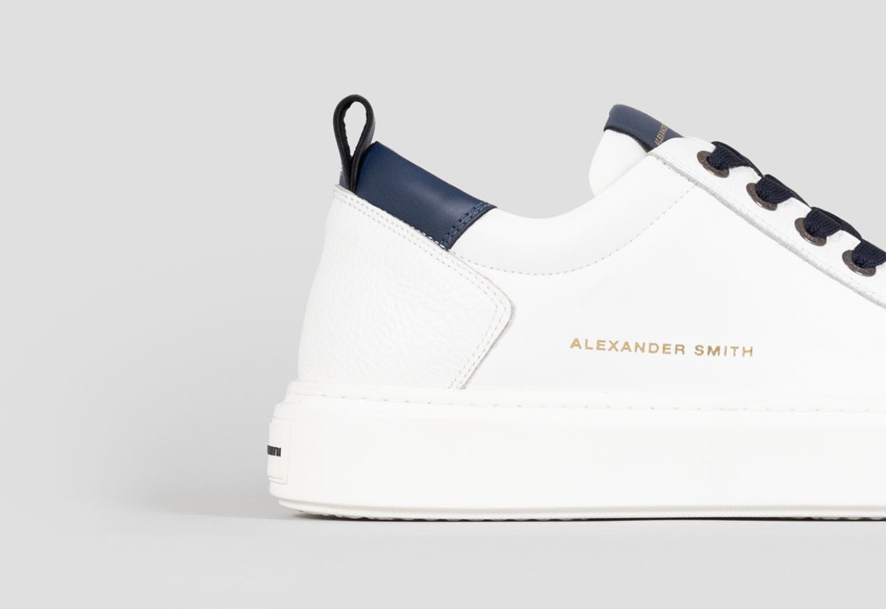 Alexander Smith BOND MAN WHITE BLUE Fino Al -60%