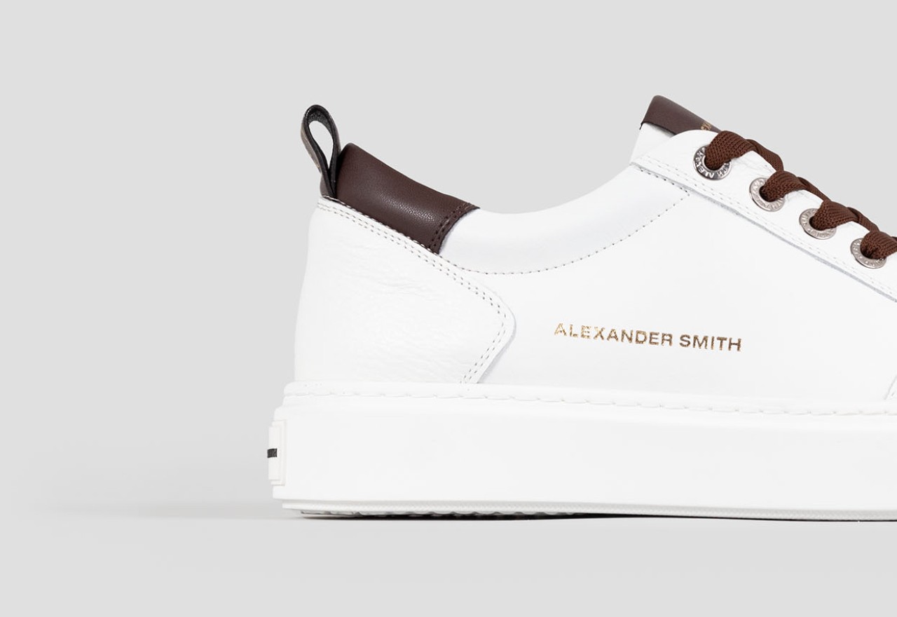 Alexander Smith BOND MAN WHITE DARK BROWN Prezzo Ridotto