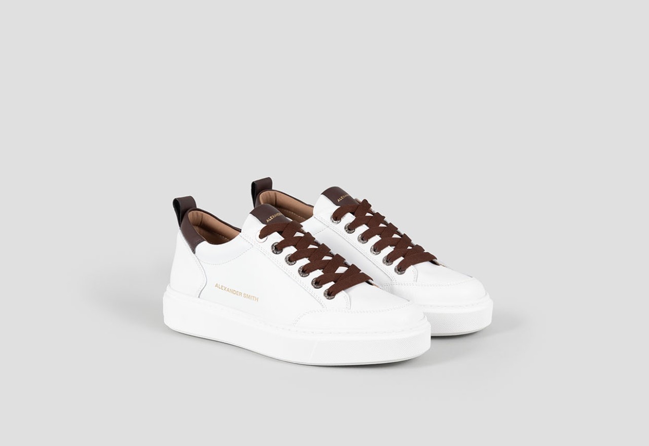 Alexander Smith BOND MAN WHITE DARK BROWN Prezzo Ridotto