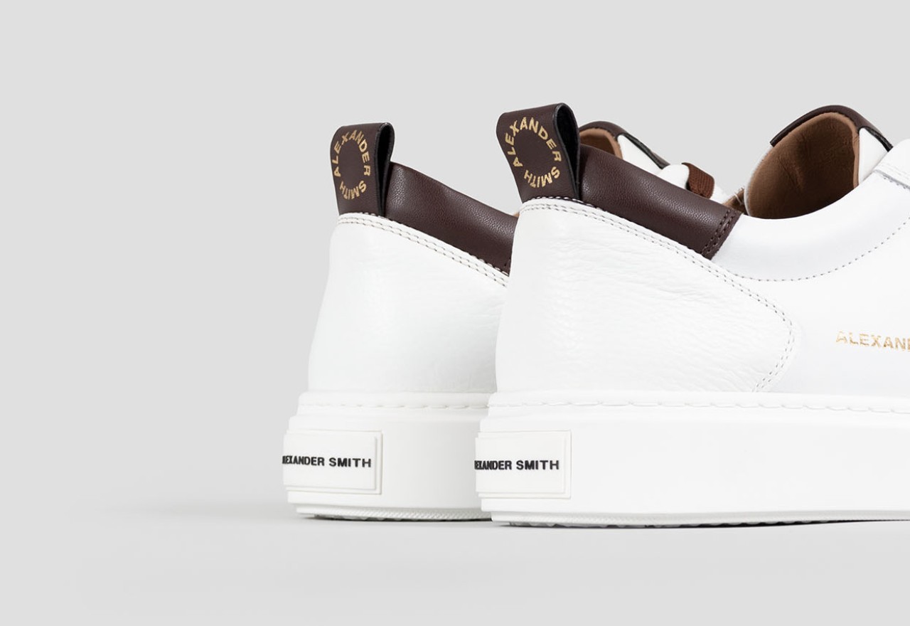 Alexander Smith BOND MAN WHITE DARK BROWN Prezzo Ridotto