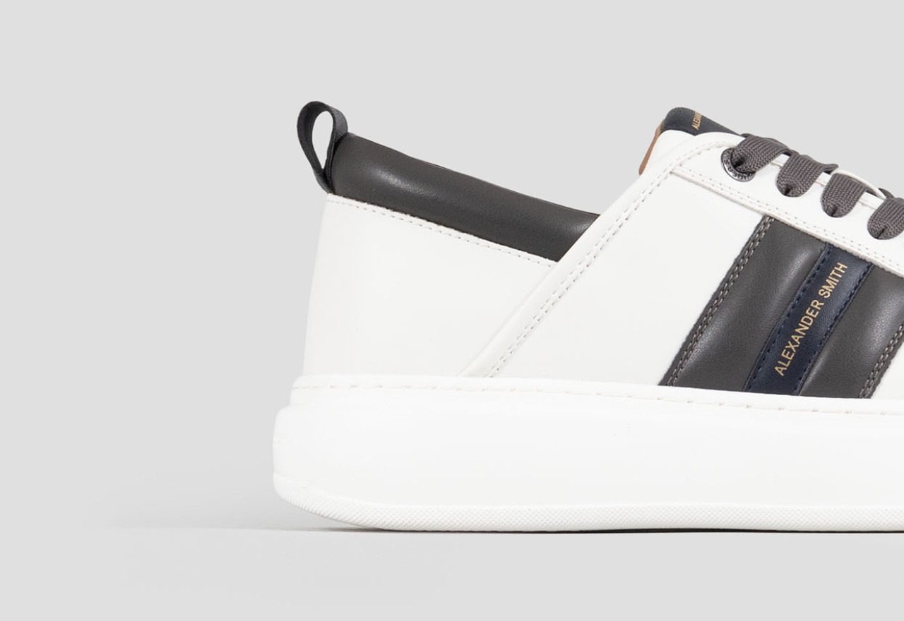 Alexander Smith ECO-WEMBLEY MAN WHITE DARK SMOKE BLUE Cyber Monday