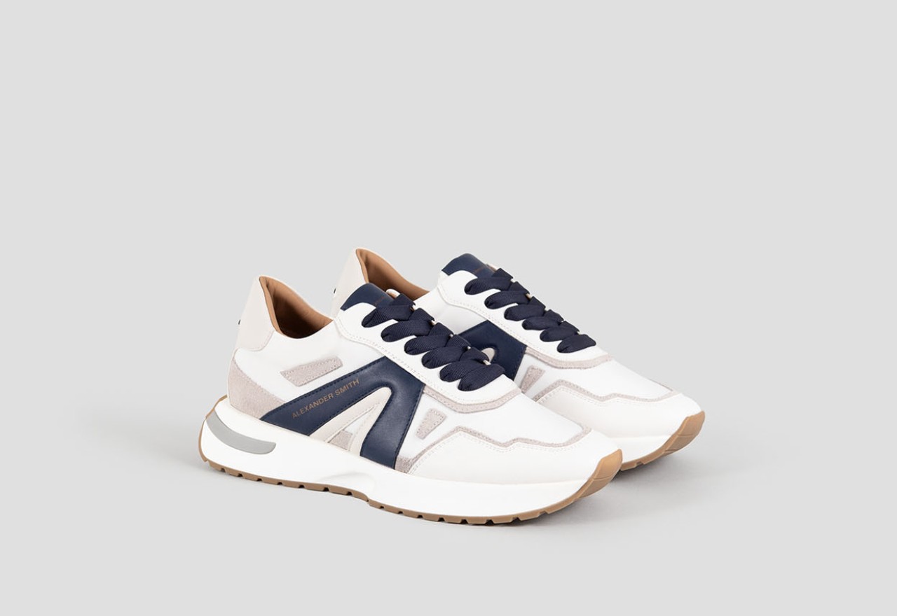 Alexander Smith HYDE MAN WHITE BLUE Online Outlet