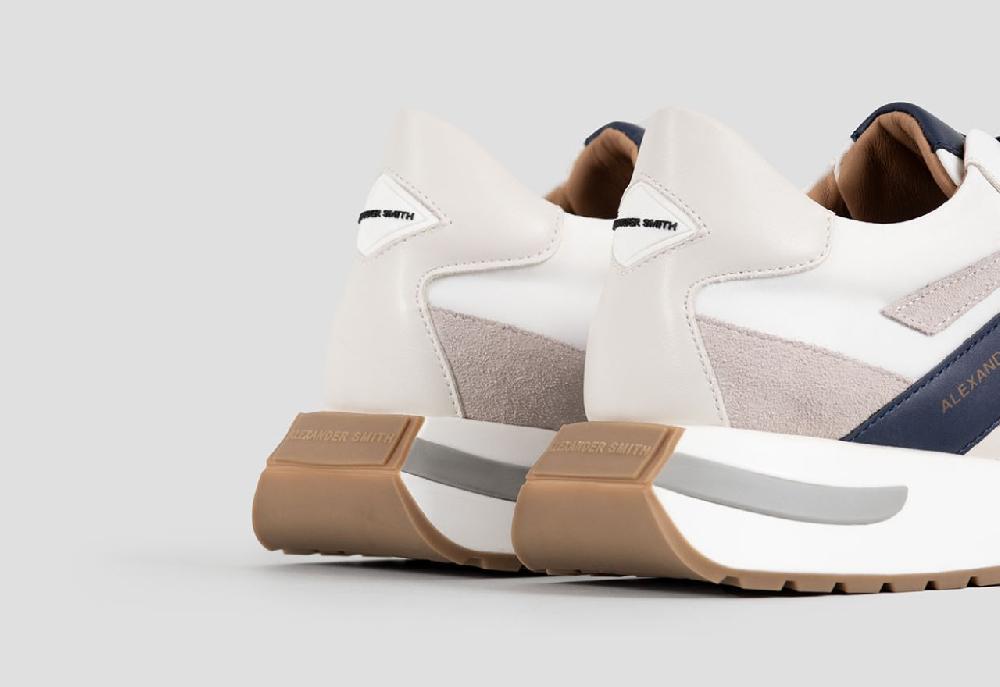 Alexander Smith HYDE MAN WHITE BLUE Online Outlet