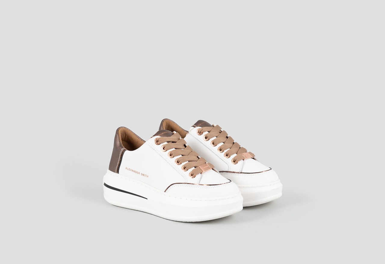 Alexander Smith LANCASTER WOMAN WHITE DARK COPPER Presa